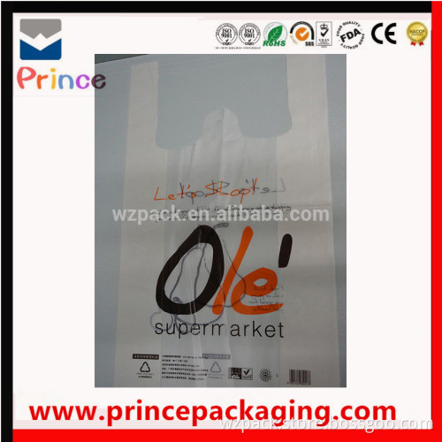 Custom Logo Printed Packaging Shopping Bag Plastic Bag